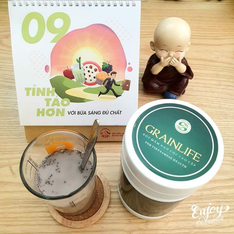 [CHÍNH HÃNG] Ngũ cốc nguyên chất, Ngũ cốc ăn kiêng GRAINLIFE Không đường, Không chất bảo quản, Không chất phụ gia