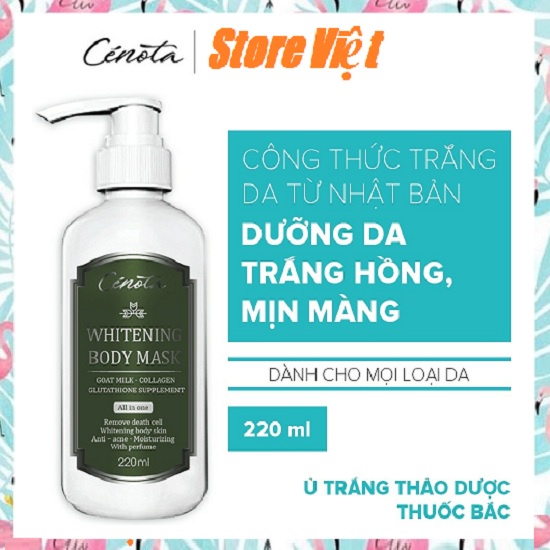 Ủ trắng toàn thân Cénota, ủ trắng da thảo dược thuốc bắc - Store Việt | BigBuy360 - bigbuy360.vn