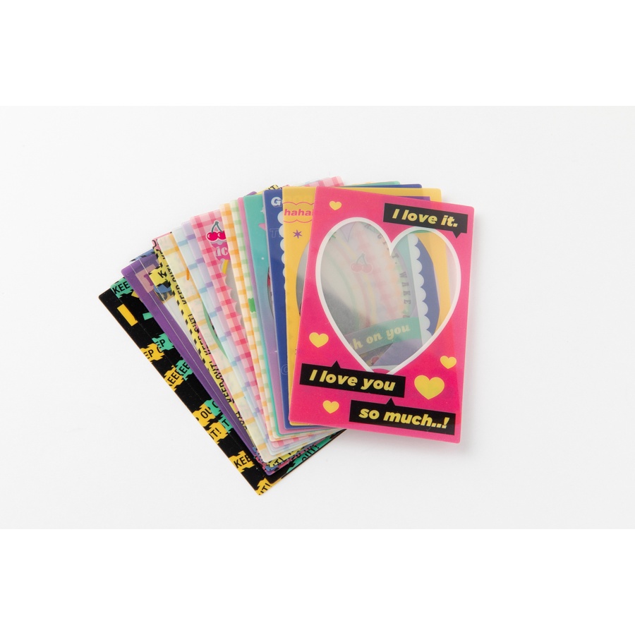 Toploader Decor ARTBOX Hàn Quốc Trang Trí Card Ảnh Photocard Polaroid 18 Khung Nhiều Họa Tiết Đa Dạng