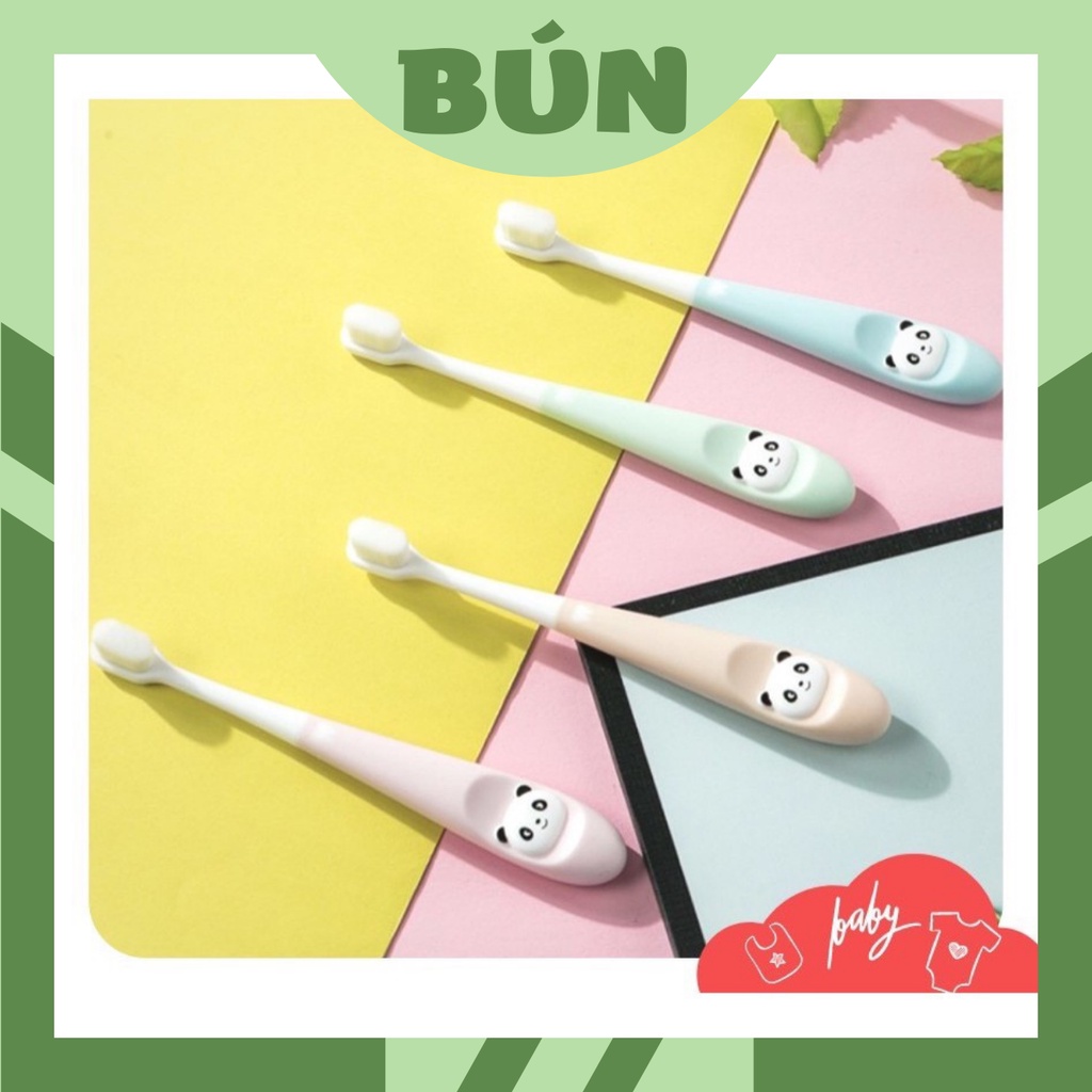 Bàn chải đánh răng cho bé sợi tơ siêu mềm không gây chảy máu chân răng