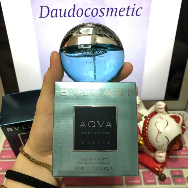 [ mini ] Nước hoa Bvlgari Aqva Marine Pour Homme EDT 15ml