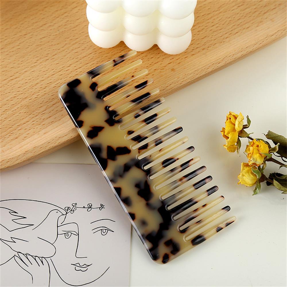 Lược Chải Tạo Kiểu Tóc Acetate 6 Kiểu Tùy Chọn Dành Cho Nữ EUTUS