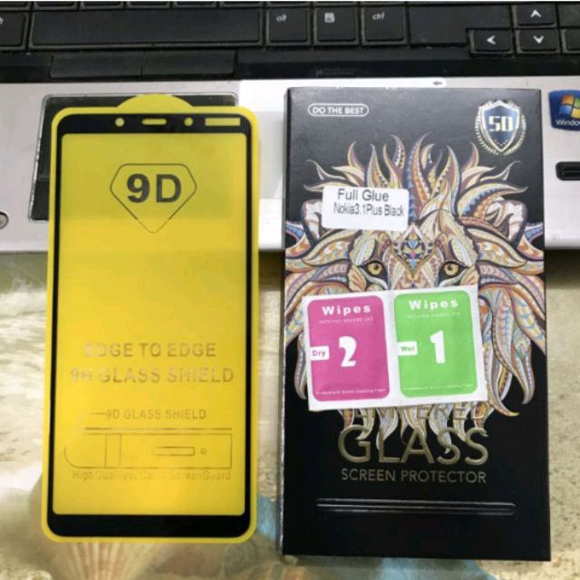 Dán kính cường lực 5D cho Nokia X3 / Nokia 3.1 plus ( Full keo màn hình )