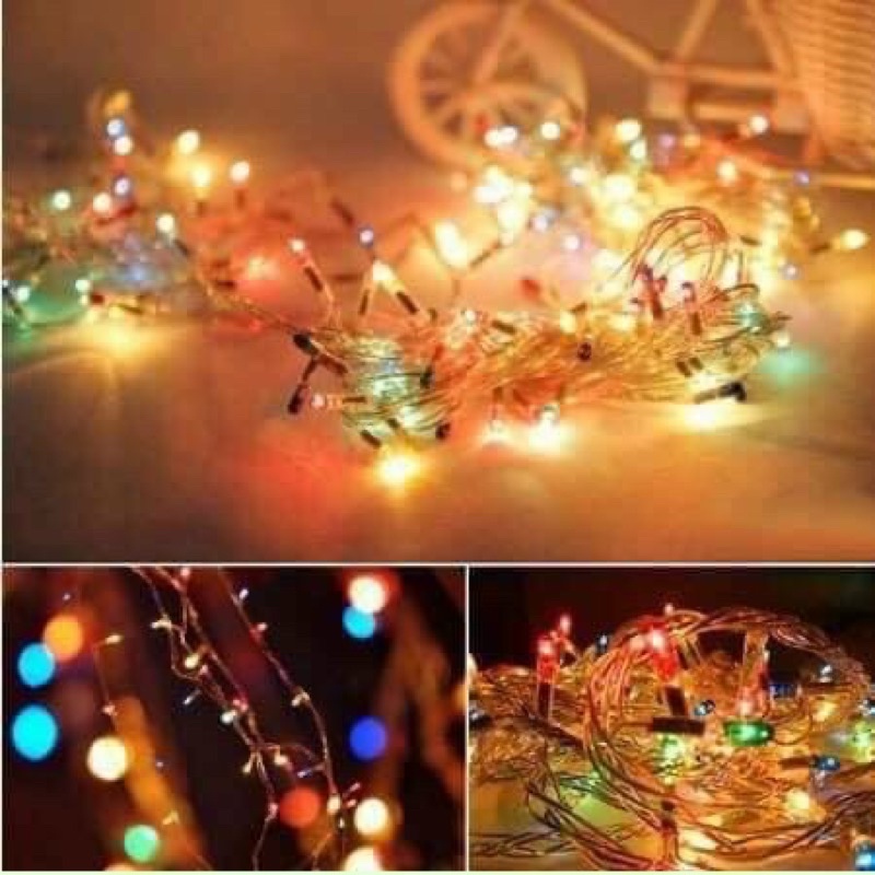 Dây đèn nháy chớp trang trí nhiều màu dài 5M