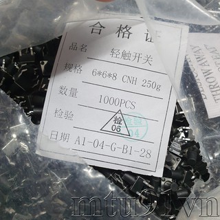 Nút nhấn 4 chân 6x6x8mm DIP