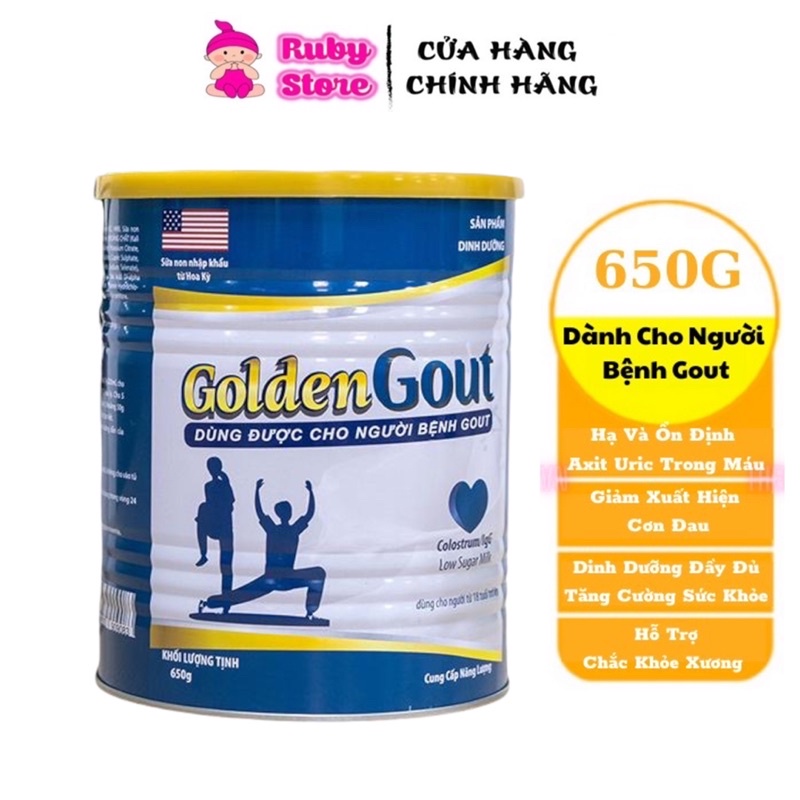 Sữa non Golden Gout 650g- sữa dành riêng cho người Gout