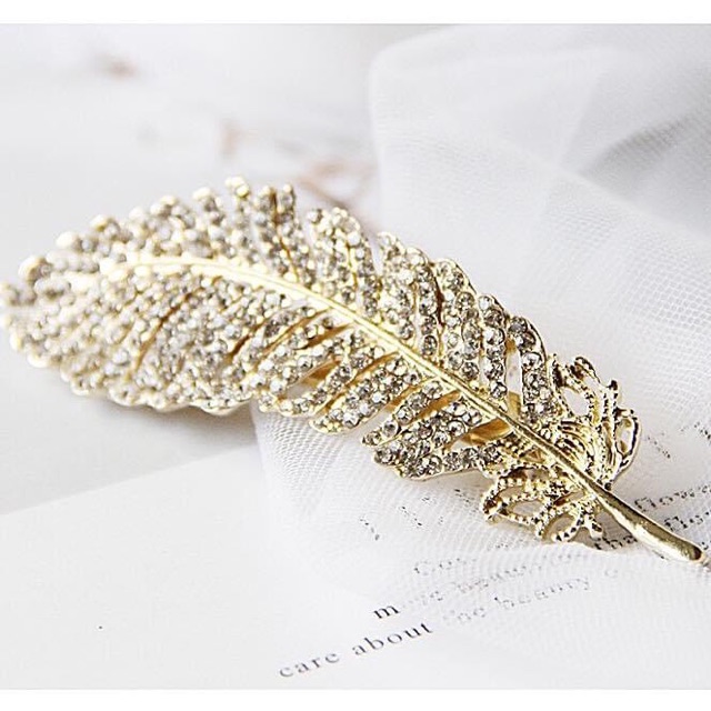 Kẹp Tóc Bấm Phong Cách Hàn Quốc Hoạ Tiết Siêu Xinh