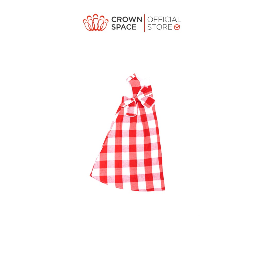 Váy Công Chúa Hồng Pastel Cho Bé Gái Chính Hãng Crown Space CKGS2810601.R Từ Size 4-9