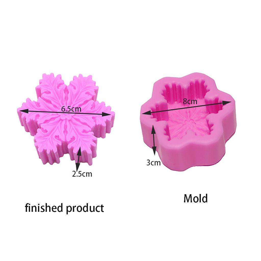 Khuôn Làm Nến Bằng Silicon Mềm Cỡ Lớn 3D