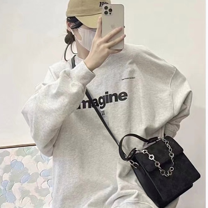 Túi hộp đeo chéo dây xích túi xách nữ đẹp túi tote vintage hoa nhỏ hàn quốc