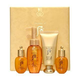 Set Kem Nền Che Khuyết Điểm Cao Cấp Whoo Gongjinhyang Mi Luxury BB Special Set SPF20/PA++