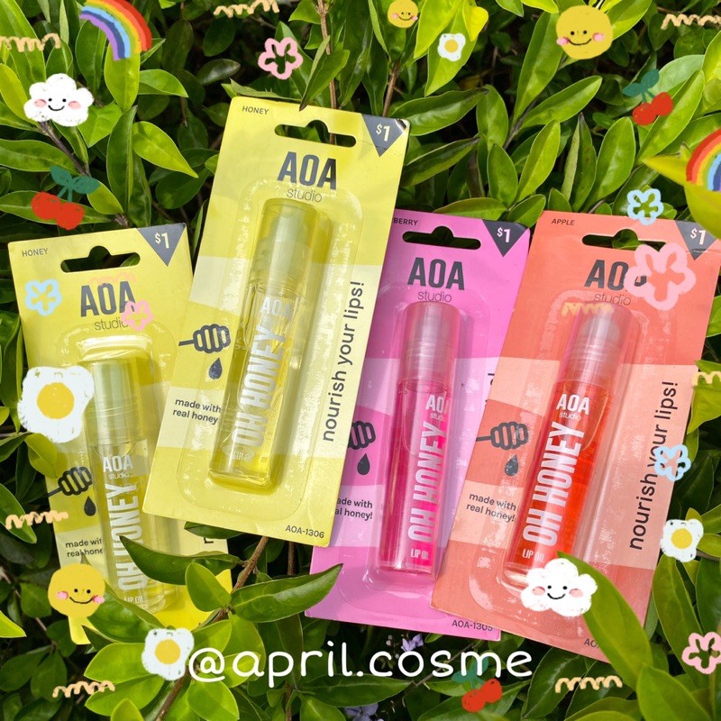 AOA HONEY LIP OIL DẠNG LĂN VÀ THỎI | BigBuy360 - bigbuy360.vn