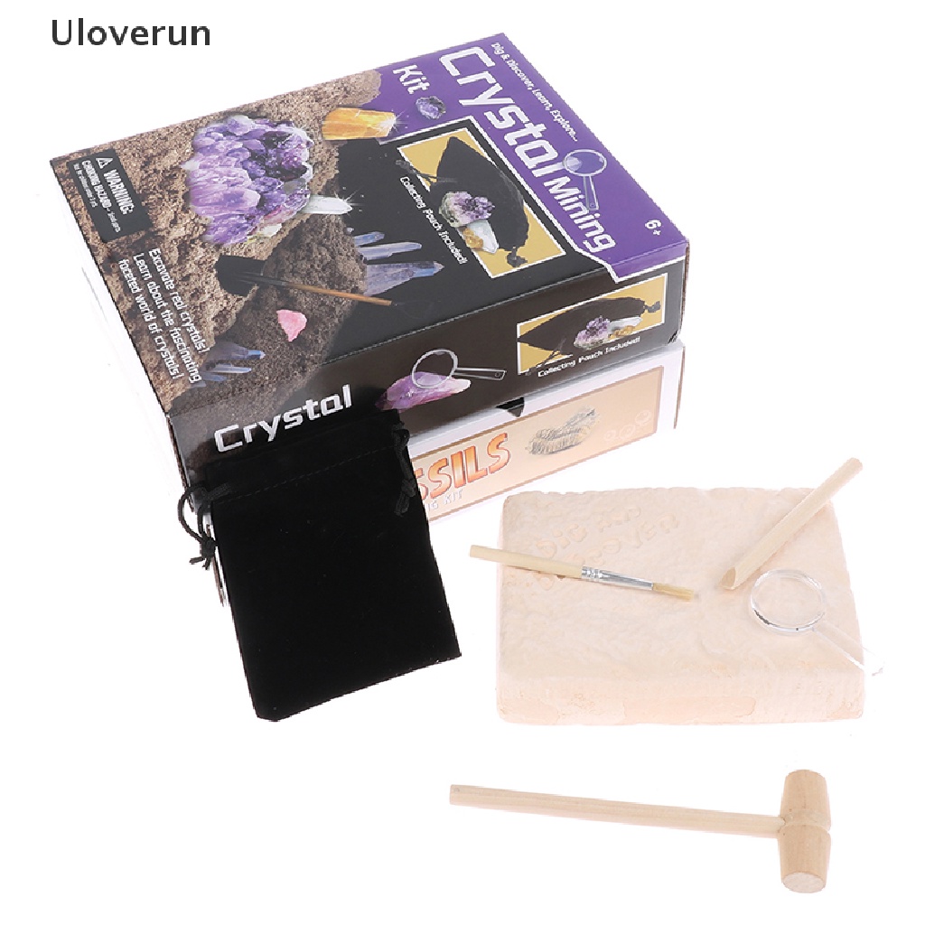 Bộ Đồ Chơi Đào Đá Quý Pha Lê Vui Nhộn Dành Cho Trẻ Mẫu Giáo