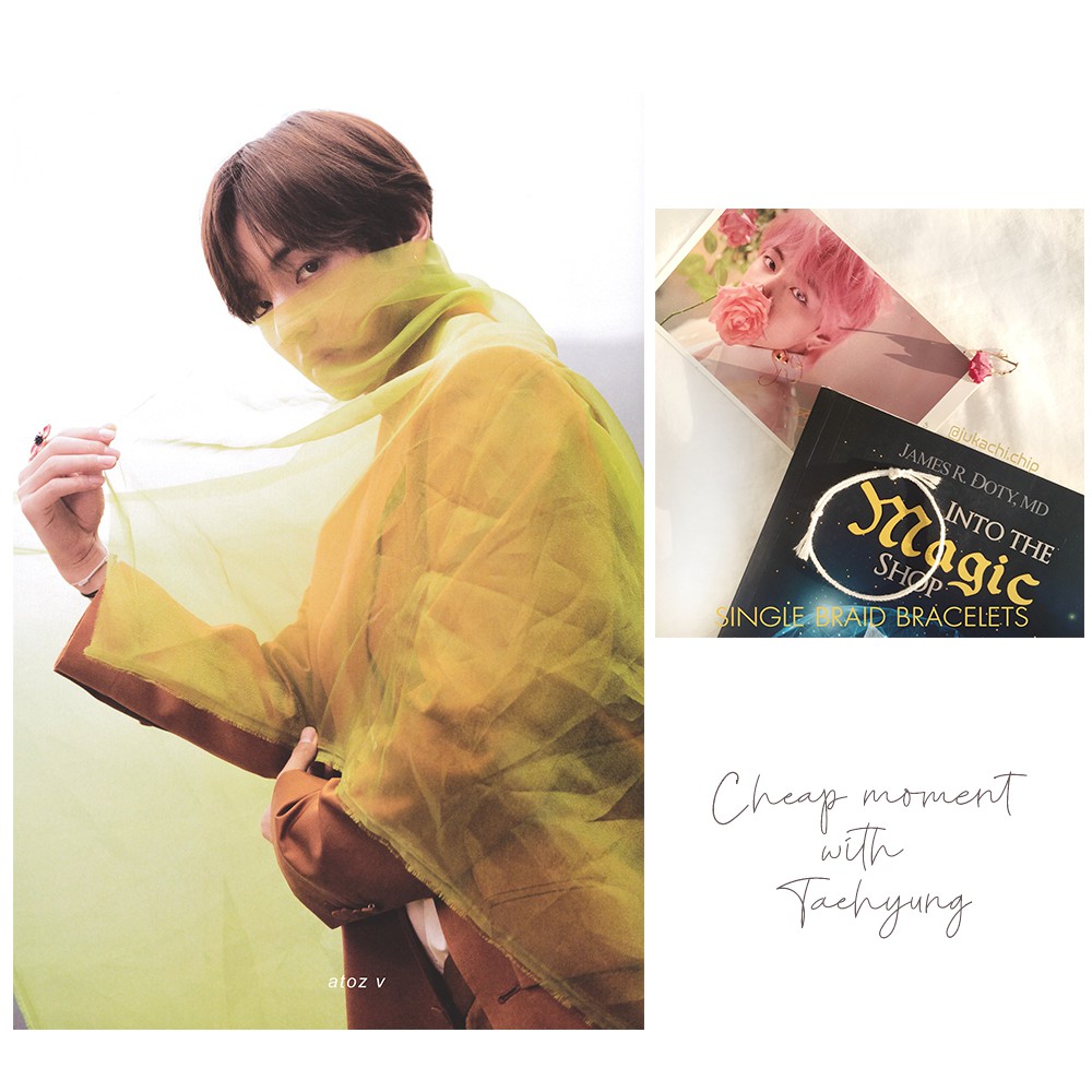 Vòng tay handmade cheap moment with Yoongi, Taehyung  - Single braid
