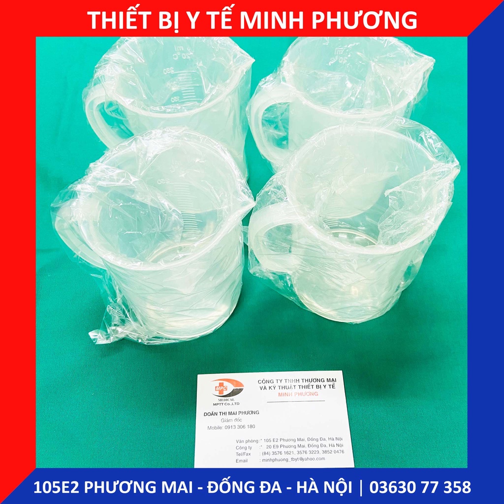 Cốc nhựa chia vạch y tế
