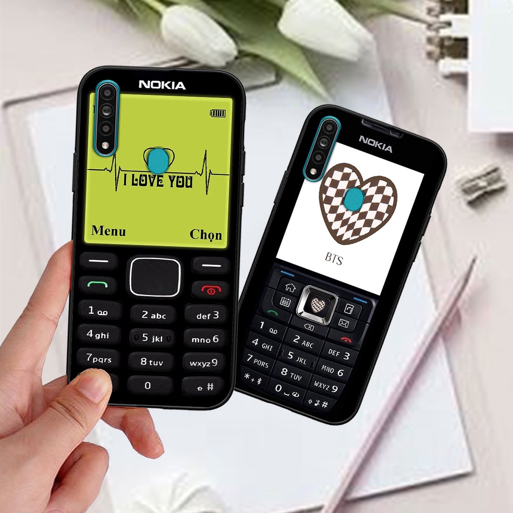 Ốp Oppo A31 / A8 bộ hình điện thoại nokia huyền thoại , BTS , Vpop cute