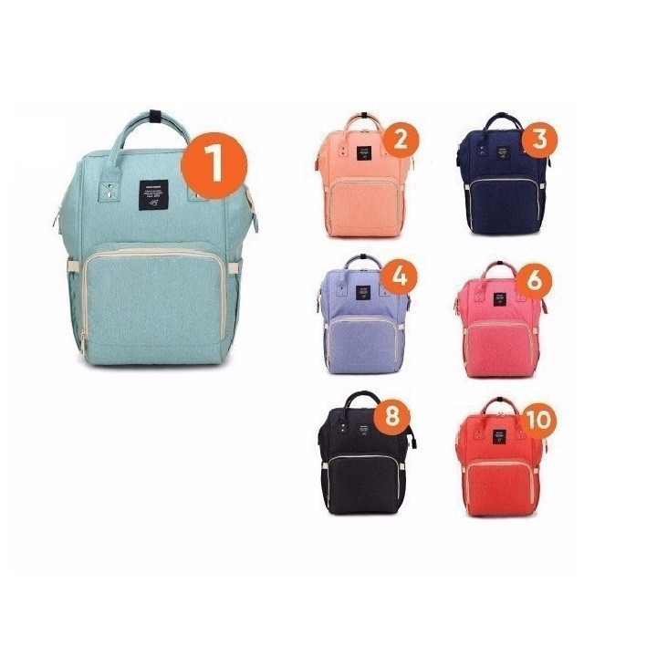 Balo bỉm sữa đa năng cho mẹ và bé có ngăn giữ nhiệt, tiện dụng