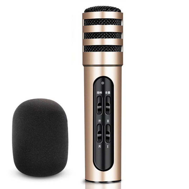 Micro karaoke livestrem C7 đầu đủ phụ kiện - Bảo Hành 6 tháng