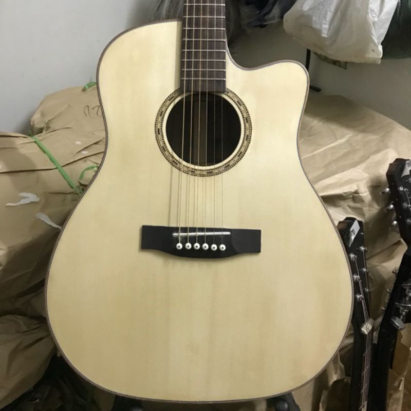 đàn guitar acoustic gỗ điệp cao cấp tặng full phụ kiện