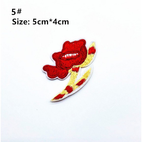 Set 2 miếng dán ủi quần áo hình sọc