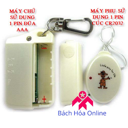 Báo hiệu chống mất đồ, trẻ em đi lạc V1