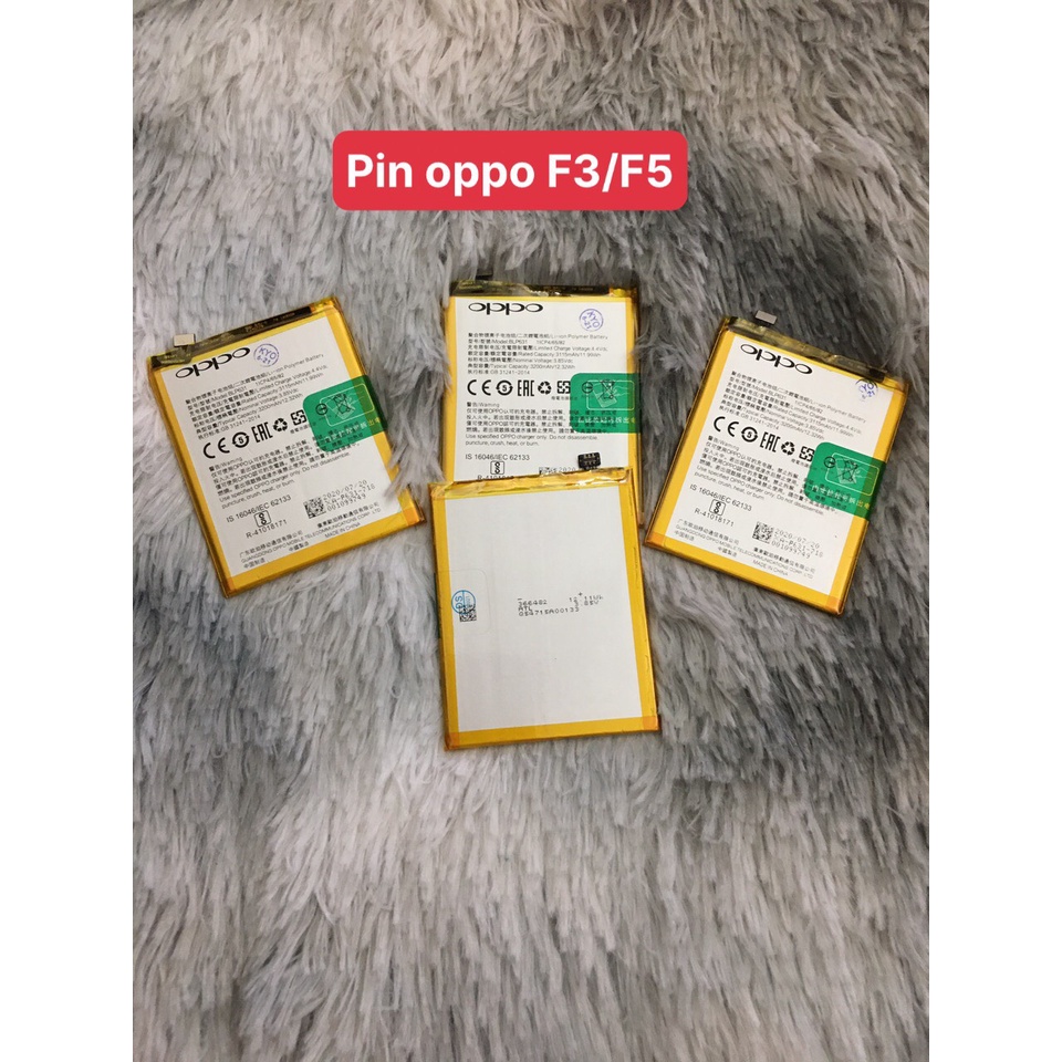 PIN ĐIỆN THOẠI BLP 631 OPPO F3/F5 NGUYÊN ZIN (BẢO HÀNH ĐỔI LỖI)