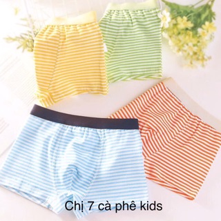 Set 4 quần sịp bé trai cao cấp