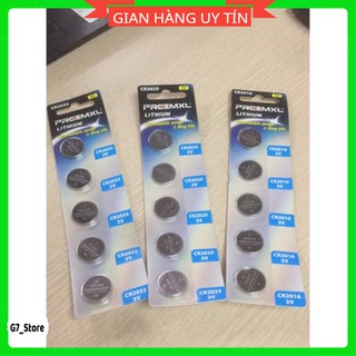 5 Viên pin xịn CR2032/CR2025/CR2016-Pin 3V PREMLX
