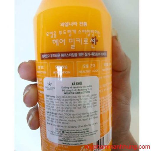 Dầu Xả khô dưỡng và tạo kiểu tóc Confume cao cấp Hàn Quốc 400ml