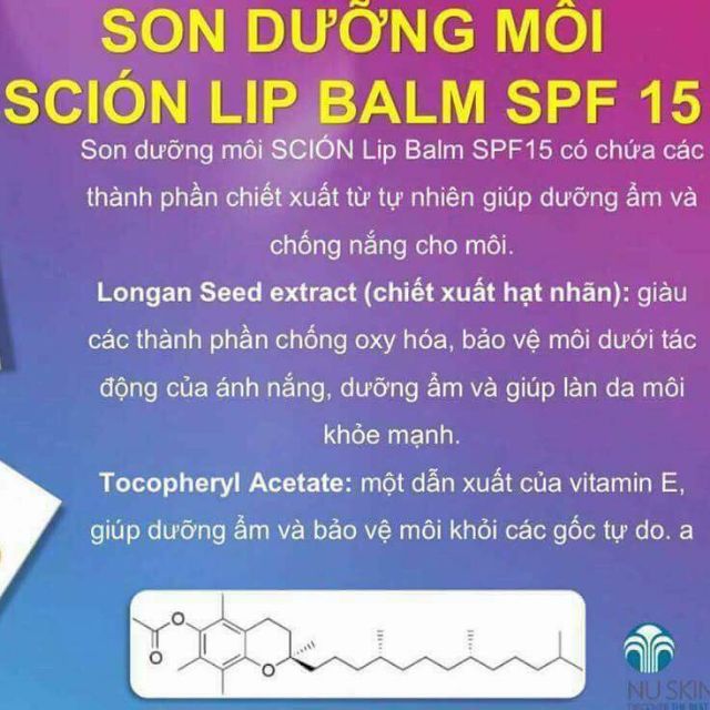 Son dưỡng môi Scion