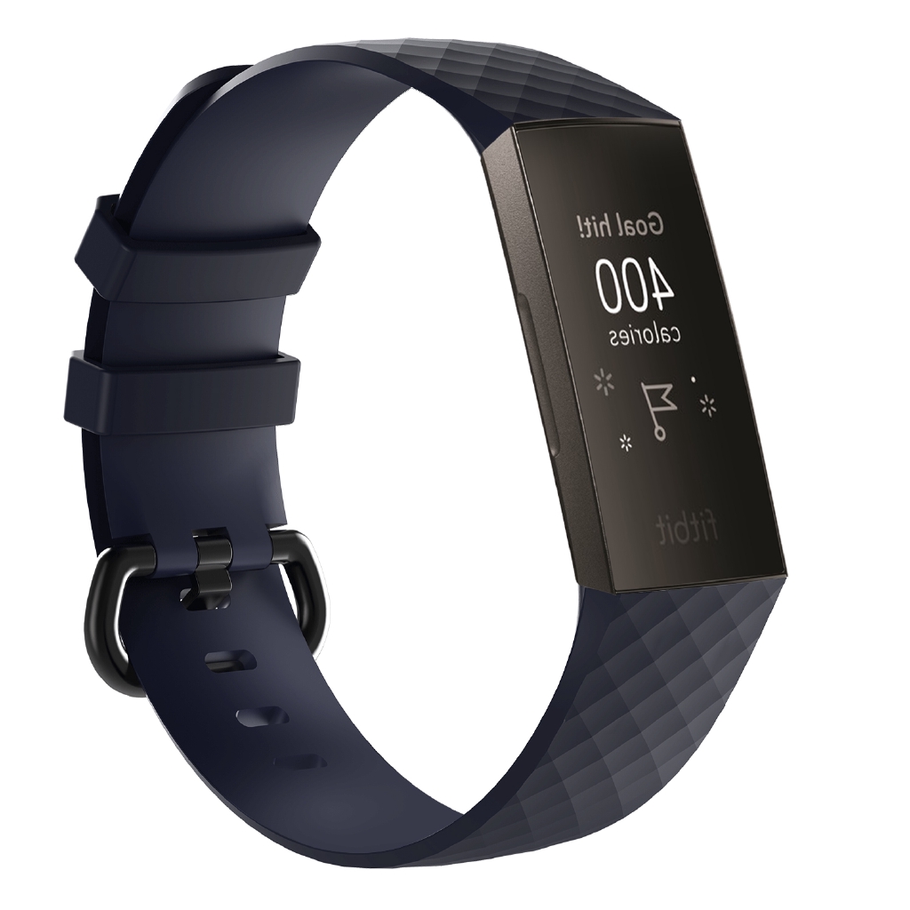 Dây Đeo Silicon Cho Đồng Hồ Thông Minh Fitbit Charge 3 4 SE