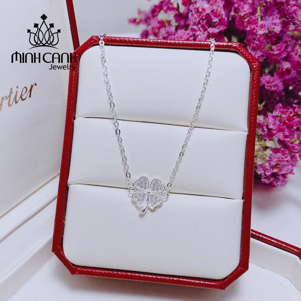 Dây Chuyền Cỏ 4 Lá Bạc Ta Phong Cách - Minh Canh Jewelry