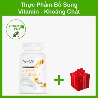 Ostrovit Vitamin D3 8000IU (200 Viên) - Viên Uống Hỗ Trợ Xương Khớp, Đề Kháng, thumbnail