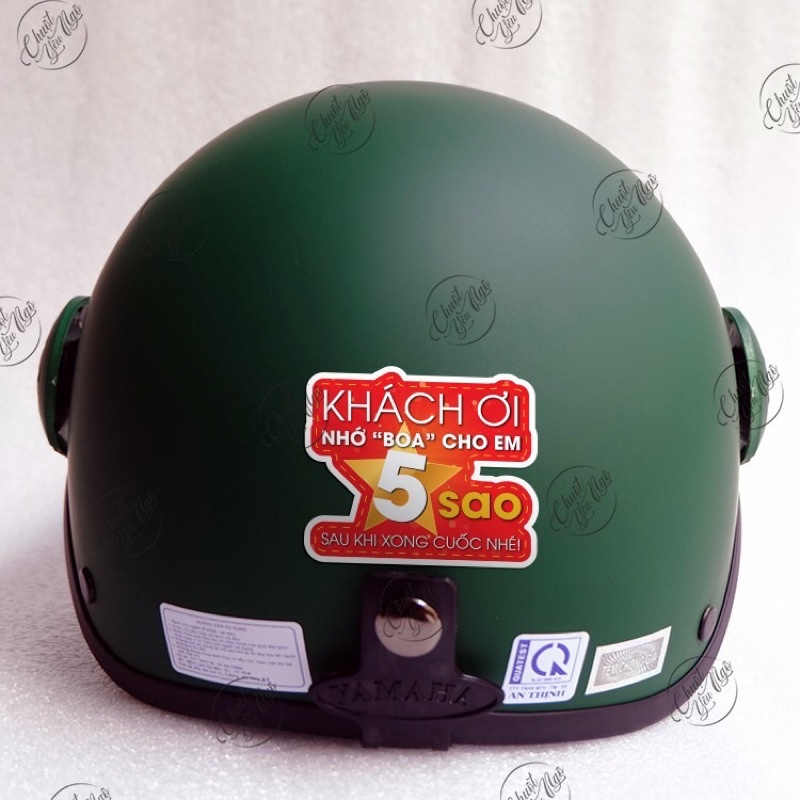 Bộ sticker decal chống nước tem xe tài xế xe công nghệ đánh giá 5 sao dán trang trí nón bảo hiểm xe máy NT 61