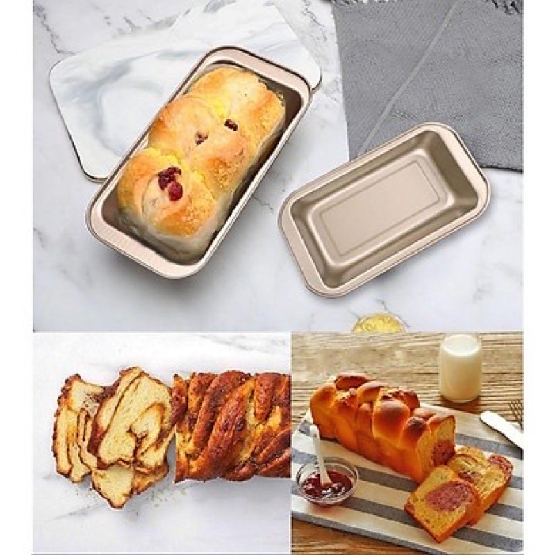 Khuôn Loaf Bánh Mỳ  chữ nhật hiệu Unibaker