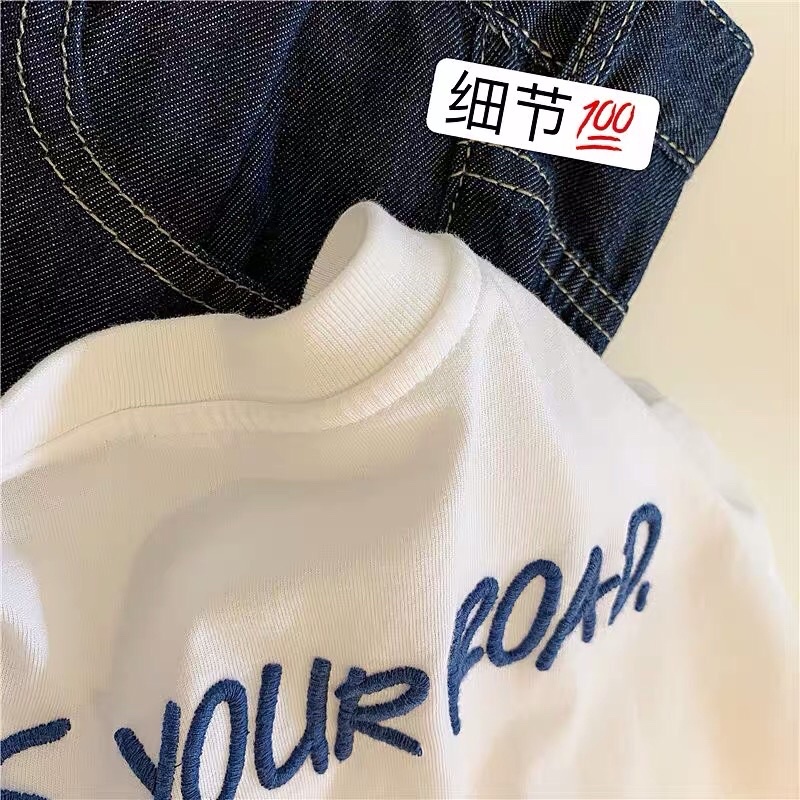 Áo phông chữ thêu hàng oder tabao 🍑🍑