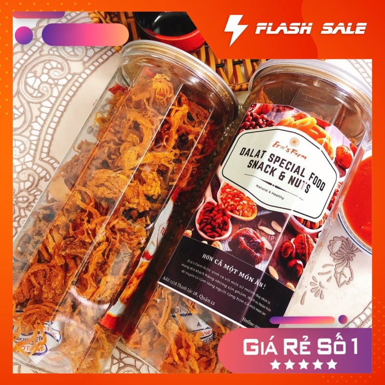 KHÔ HEO CHÁY TỎI 300G [THƠM NGON - THẤM VỊ]