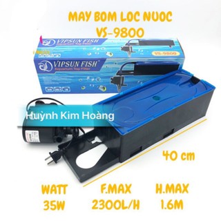 MÁY BƠM lọc nước hồ cá RS 9800 (30W- 2300L/H)
