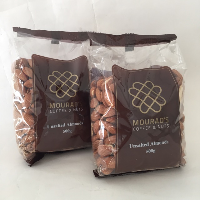 Hạt Hạnh nhân Mourad's tui 500g date T2/23 - Úc