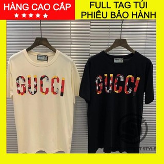 [Freeship - Hình Thật] ÁO tee GU*CCI x Disney, áo tee GU CHÌ x Mickey cao cấp full tag túi
