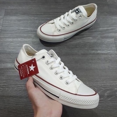 Giày ⚡Converse Classic Trắng⚡ [ Full Box + Bill ] Cổ Thấp, Cao - Sneaker CV Trắng Cao Cấp HCM