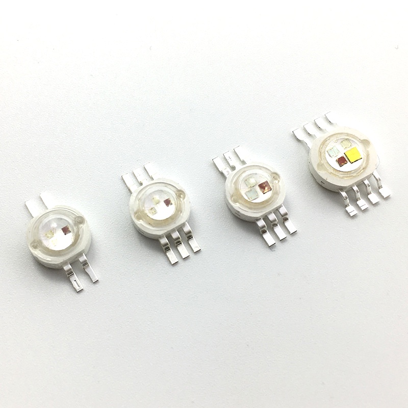 Chip led luxeon 3W-9W RGB 6 chân, led 3 in 1 siêu sáng