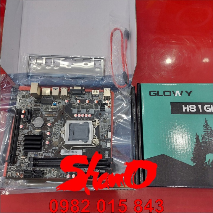 Main Gloway H81 | LGA1150 | Bo mạch chủ – Chính hãng – Bảo hành 2 năm