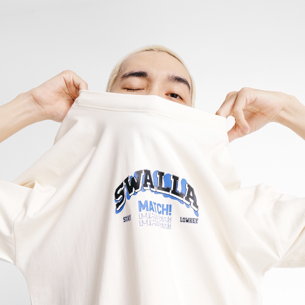 Áo thun unisex SWALLA MATCH 100% PREMIUM COTTON - LOCAL BRAND chính hãng