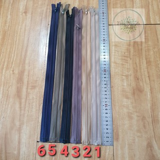 Dây khóa nhựa răng 3 loại 40cm
