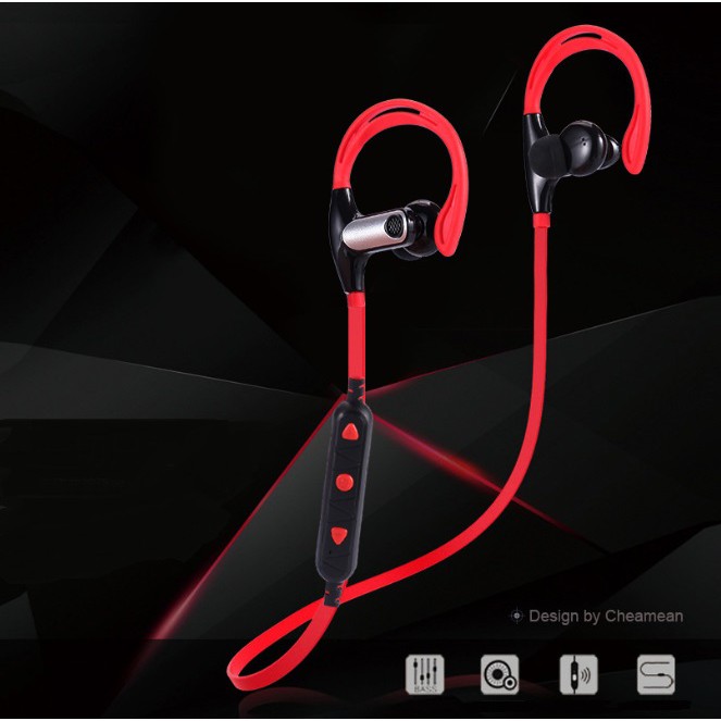 [Mã ELFLASH5 giảm 20K đơn 50K] Tai nghe Bluetooth SPORT WIRELESS EARPHONE cao cấp kháng nước