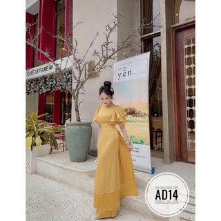 Bigsize Áo dài cánh tiên AD14