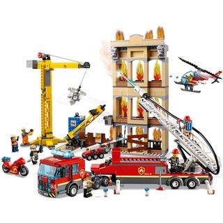 LEGO® City 60216 Lắp ráp Đội Cứu Hỏa Thành Phố - 943 chi tiết