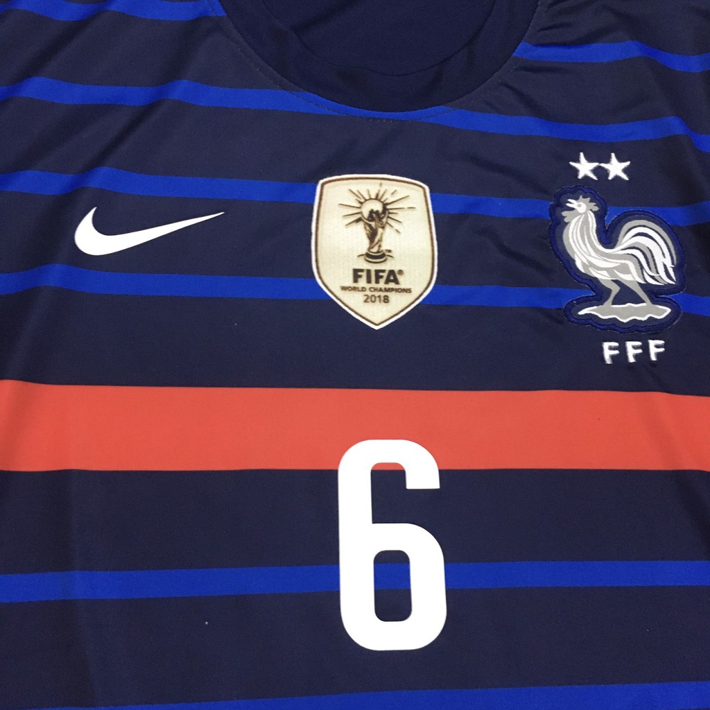 Bộ áo đấu Ngôi sao Pogba tuyển Pháp xanh Euro2020