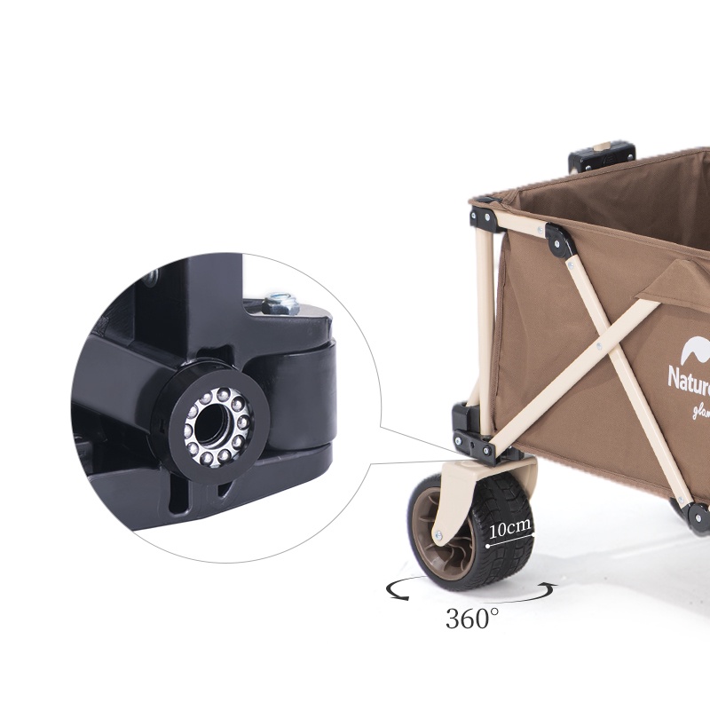 Xe Kéo Dã Ngoại TC03 Naturehike NH20PJ009 Phiên Bản Tháo Bánh